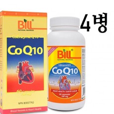 CoEnzyme Q10 100mg 60정(심장 고혈압)  4병