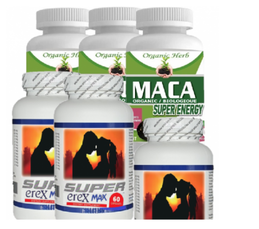 (더 강력한)슈퍼에렉스 맥스60정*3병,오르가닉 마카 650mg 60정*3병.(60대는 청춘으로,20대는 더굵고 길고 강하게)3달분