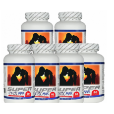 슈퍼에렉스맥스 60정*6병,(60대는 청춘으로,20대는 더굵고 길고 강하게)6달분